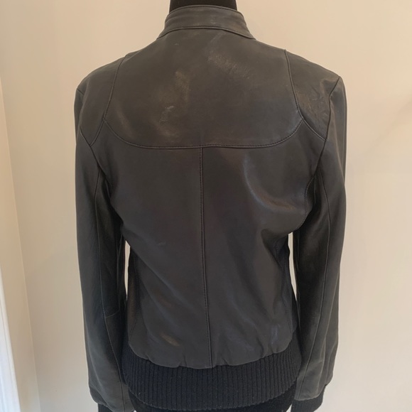 Black Leather Jacket - Picture 2 of 2